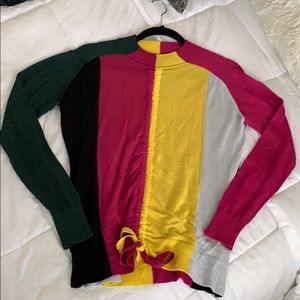 Fashion Nova multi color sweater